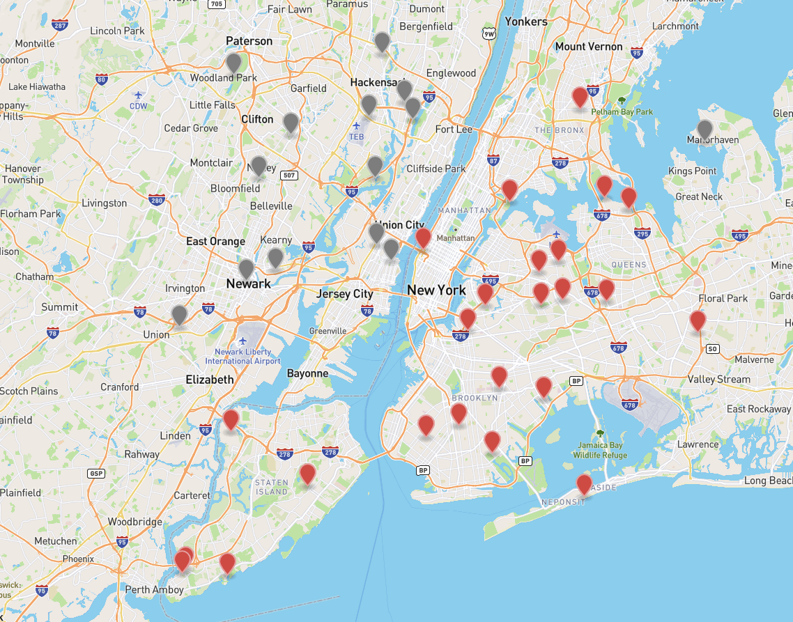 Base map courtesy of http://geojson.io/