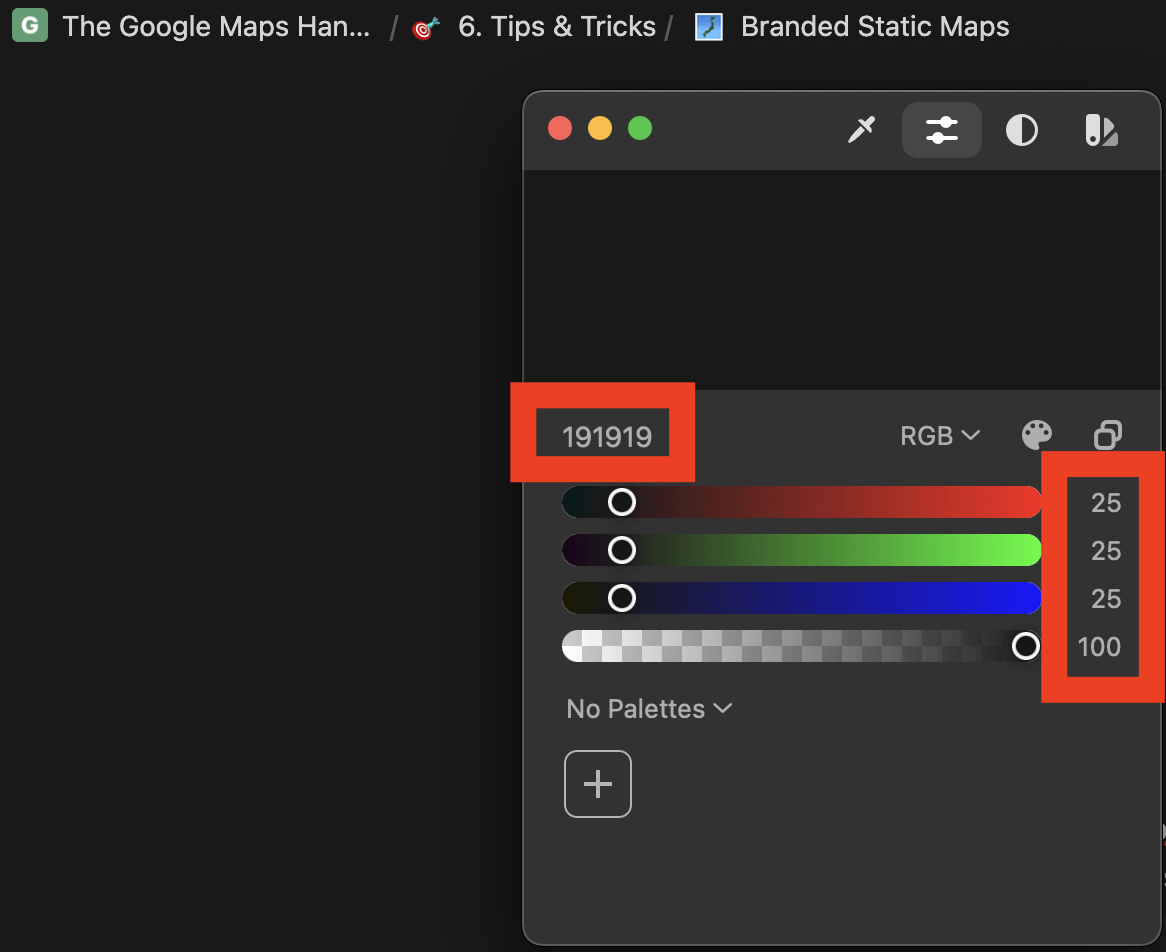 Normal Map Rgb Values Google Static Maps API: Custom Markers, Paths & Styles | The Google ...